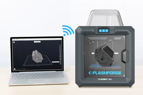 Flashforge Guider IIs Wireless printing